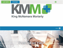 Tablet Screenshot of kmmcpa.com